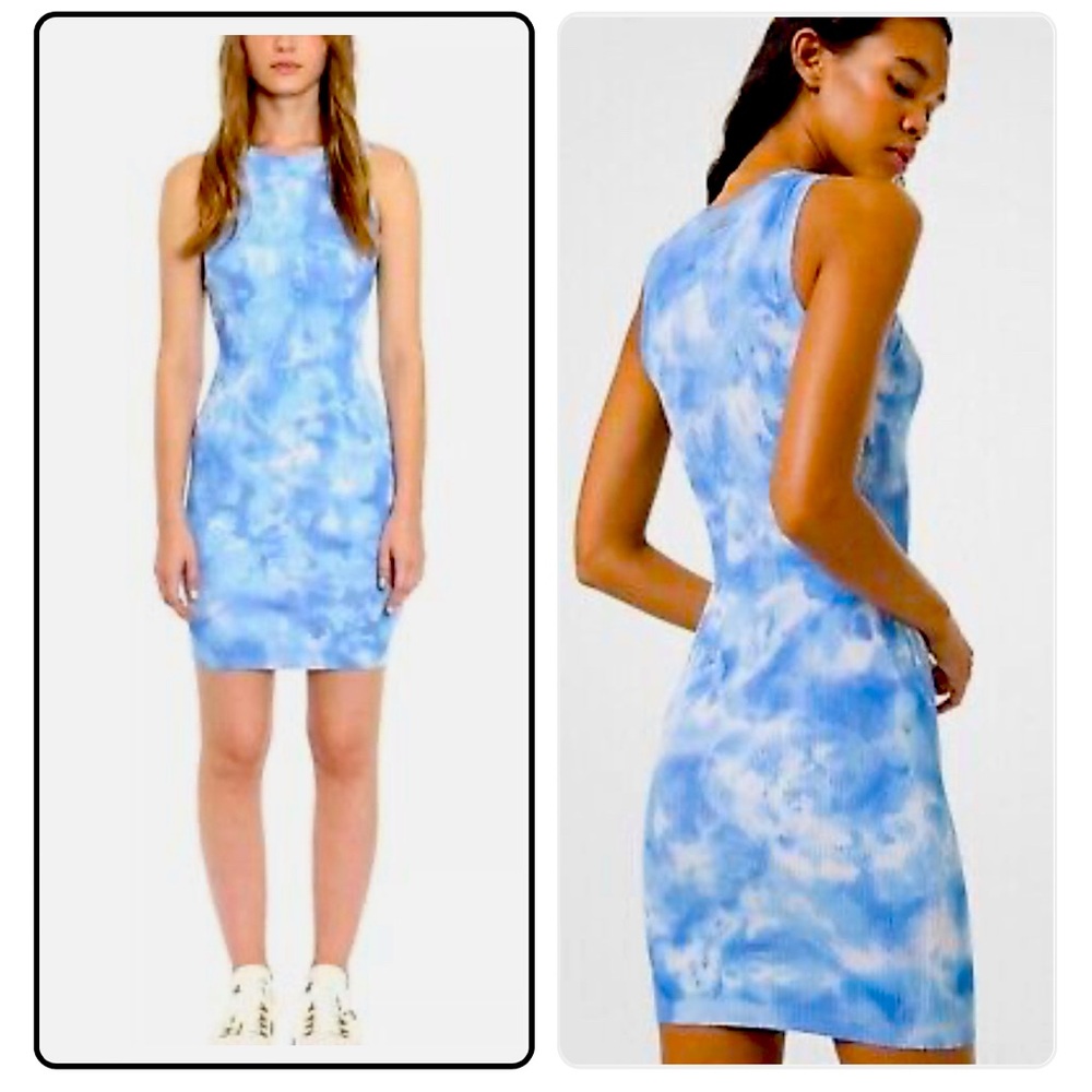 Michael Kors | sky blue bodycon dress